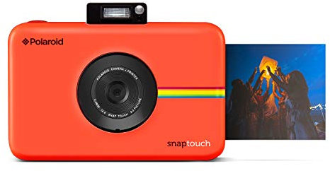 Polaroid SNAP Touch 2.0 13MP Tragbare Digitale Sofortbildkamera mit LCD Touchscreen Display, Zink Null Tinte Drucke 2x3, Rot