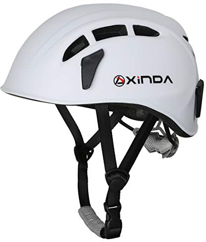 Heemtle Sicherheitshelm Klettern Baum Caving Kajak Rappel Rettung Harten Hut 5 Farben optional (einstellbar:52-62CM)