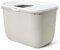 Katzentoilette Katzenklo HOP IN mit Einstieg von Oben beige-Weiss