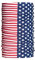 HeadLOOP Multifunktionstuch verschiedene Flaggen Schal Halstuch Schlauchtuch (USA 3)