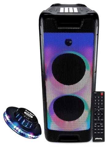 Enceinte Système Audio Pickering DJOON88-400W Sono Autonome - Dj PAD 16 effets - Fire à LED - BT/USB - Light Ovni