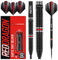RED DRAGON Razor Edge ZX-95-26 gram Tungsten Professional Darts Set with Flights and Nitrotech Shafts (Stems)
