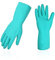 Vgo... 3 Paires gants menage vaiselle, gants cuisine nettoyage en nitrile sans latex imperméable, caoutchouc réutilisables (NT2141,Vert,9/L,3Paires)