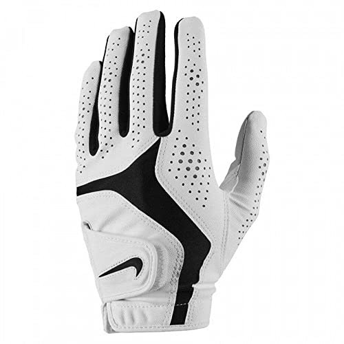NIKE Dura Feel IX Golfhandschuhe für Damen, Größe M, Weiß