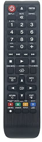 VINABTY Nuovo AH59-02425A Telecomando di ricambio AH59-02425A DVD Telecomando per SAMSUNG Blu-ray DVD Home Theater System AH59-02425A AH5902425A AH59 02425A Remote Controller