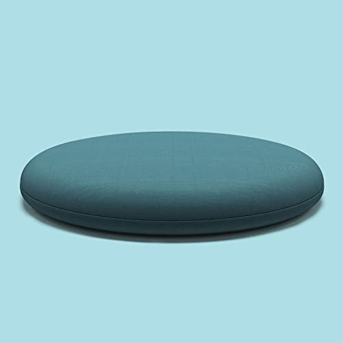 TTEDOYE Sitzkissen Outdoor Stuhlkissen Rund Sitzkissen Gemütliches Sitzkissen Stuhlkissen Stuhl-Auflage Sitzkissen Gedächtnisschaum Memory-Schaumstoff Rutschfestes Grundgewebe 33×33CM