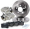 ATEC Germany Bremsenset Hinterachse inkl. Bremsscheiben Ø 253 mm Voll + Bremsbeläge Hinten & Bremssattel Hinten