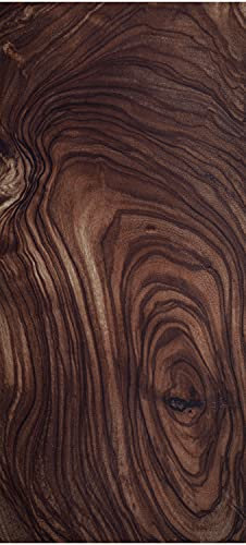wandmotiv24 Türtapete Nussbaum Holz, Dunkles Holz, Braun 70 x 200cm (B x H) - selbstklebend Vlies 150g Sticker für Türen, Türfolie, Aufkleber, M1217