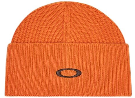 Oakley Herren Ellipse Gerippte Beanie-Mütze, Burnt orange, Einheitsgröße