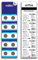 UBOON - Pack 3 X 10 Pilas de botón alcalinas AG5 / LR754 / 393
