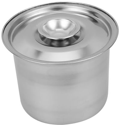 Contenitore Per Gelato Acciaio Inossidabile Con Coperchio Contenitore Riutilizzabile Per Congelatore Per Frutta Insalata E Yogurt Capacità Moderata Per Uso Familiare E Feste