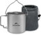Naturehike Titan Becher Camping Topf mit Bail Handle 650ml/900ml Tee Kaffee Wasser Tasse Outdoor Topf Leichtes Kochgeschirr mit Deckel & Klappgriff für Camping Wandern Picknick