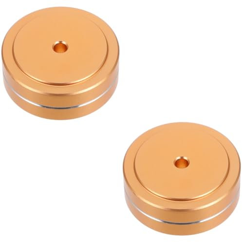 UPKOCH 2pcs Amplifier Isolation Feet Pads Control Mat for and Speakers Reducing Noise and Preventing Sliding for Home
