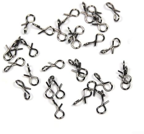 Stainless Steel Fly Fishing Snap Hook Set of 50 for Quick Link and Connection Needs (S)