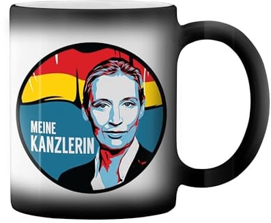 Alice Weidel Meine Kanzlerin Black Magic Tasse Mug