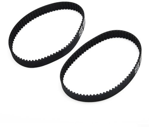 Jonikuper 2 pcs Belts, Timing Belt Replacement for 75 75 E Sander,Spare Part 1604736005, High-Quality Rubber