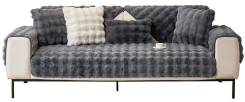 Bosiyrggrl Super Soft Plush Sofa Towel Winter Warm Thick Sofa Cover Full Cover Sofa Cover Living Room Supplies 70 X 70cm