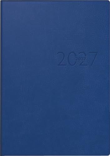rido/idé 7023016307 Buchkalender Mod. studioplan int. 2027 168×240 mm, Kunstleder, blau