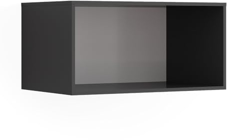 Vicco Schrankaufsatz Elmo, Anthrazit, 80 x 40 cm