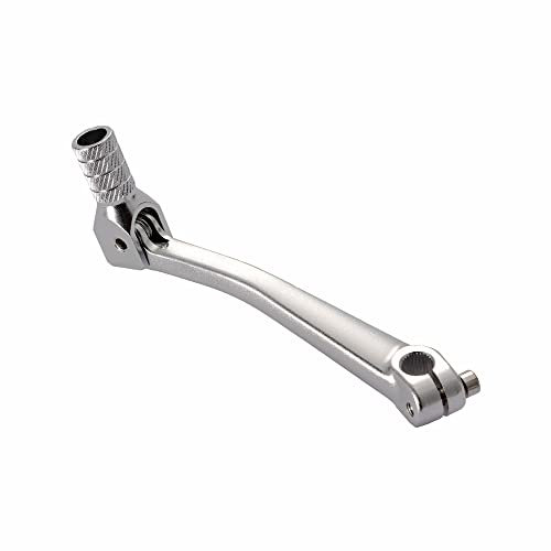 GOOFIT Silber Motorrad CNC Aluminium Klapp Schalthebel Ersatz für 110cc ATV Dirtbike Pitbike Teile Schalthebel Für XR CRF CRF50 CRF70 CRF XR50 XR70