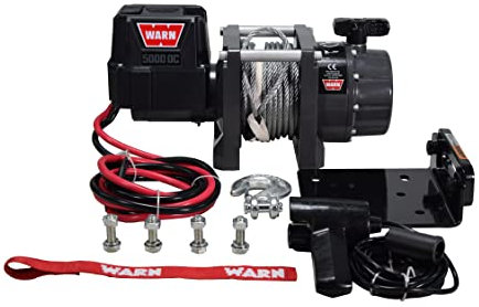 WARN 99963 5000 DC Series Treuil électrique 12 V Noir