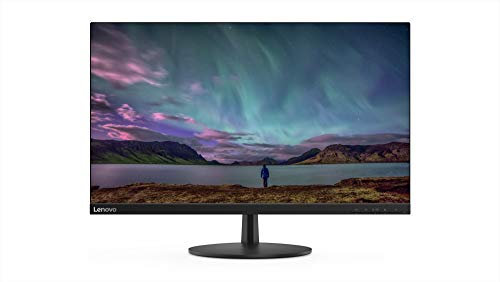 Lenovo L27i-28 68,58 cm (27 Zoll, 1920x1080, Full HD, 75Hz, WideView, entspiegelt) Monitor (VGA, HDMI, 4ms Reaktionszeit, AMD Radeon FreeSync) schwarz
