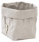 B&P Italia Piccolo Sacchetto Portapane, Fibra di cellulosa, Grigio, 14 cm