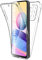 AURSTORE Cover per Xiaomi Redmi Note 10 5G, protezione integrale anteriore + posteriore rigida, custodia protettiva touch 360 gradi -