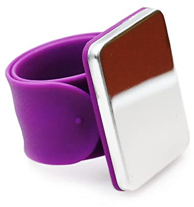 Trimz Magnetic Wrist Pin Cushion 240mm x 28mm Purple, (JMW36-PU)