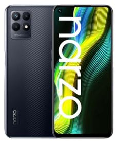 realme Narzo 50-4+128 GB Smartphone, Batterie puissante de 5 000 mAh, Processeur Helio G96, Écran 120 Hz Ultra Fluide, Triple Appareil Photo I.A. de 50 MP, Emplacement pour 3 Cartes, Bleu véloce