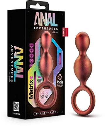 Blush Anal Adventures Analkugeln Braun 13,3 cm