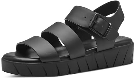 s.Oliver Damen Sandalen mit dicker Sohle modern