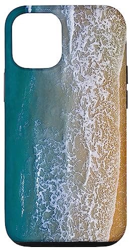 Blue Ocean Waves Beach Theme Case for iPhone 13