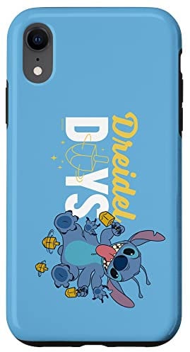 iPhone XR Disney Lilo & Stitch Dreidel Days Case