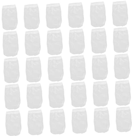 BESPORTBLE 30 Piezas Skimmer de Piscina Calcetines con Filtro Skimmer calcetín de la Cesta de la de la Piscina colador poscinas hinchables Bolsa de Cesta para Skimmer Nylon