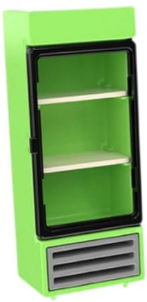 Perfeclan Puppenhaus Mini Kühlschrank Modell 1:12 1:6 DIY Foto Requisite Mini Kühlschrank Puppenhaus Möbel für Puppenhaus Mikro Landschaft Dekor