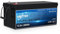 UBETTER LiFePO4 Batteria Litio 200Ah 12V con BMS, Batteria al Litio 200Ah da 4000+ Cicli, Connessione in Serie/Parallelo, Perfetta come Fonte di Alimentazione per Uso Interno ed Esterno