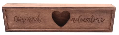 Sarini Erinnerungsbox für Schwangerschaftstests,hölzerne Box zur Schwangerschaftsankündigung,Souvenir-Kollektion „Baby Reveal“,Geschenkbox für Schwangerschaftstests für Ehemann,Vater,Großeltern