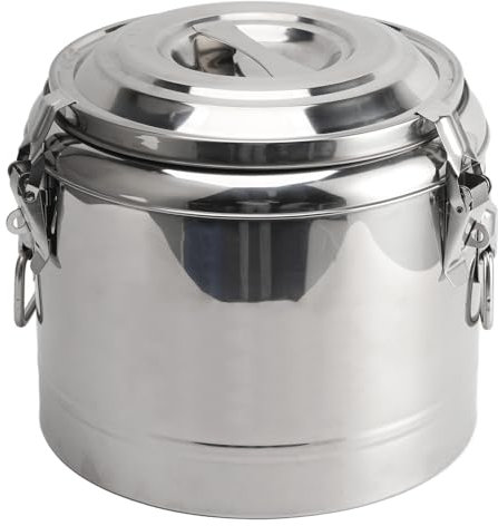 Jarra de café con aislamiento profesional de acero inoxidable, termo, dispensador de bebidas termo, termo, dispensador de café de acero inoxidable, termo aislado al vacío (20L)