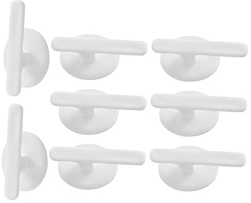 PHENOFICE 8 Stück Selbstklebende Kabelhalter Multifunktionaler Kabelorganizer Für Haushaltsgeräte Weiß Kabelfixierer Für Küche Und Elektrogeräte