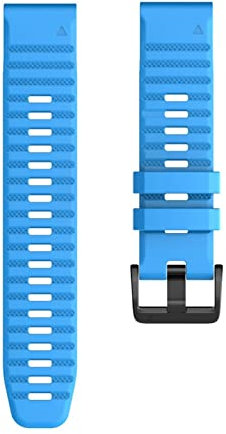SHZZHS Silikon Smart Armband für Fenix 7 7X 7S 6X 6 Pro 5X 5 Plus 3HR Easy Fit Quick Release 20 26 22mm Armbänder