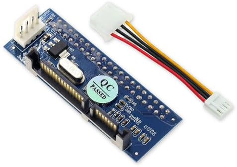 QUXVUIS IDE zu SATA Festplatte 3,5 Zoll HDD Parallelkonverter Desktop Modul Adapter Ersatz für Windows XP/Win7/Win8