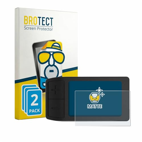 BROTECT Entspiegelungs-Schutzfolie für Gdfnmogo Bike Computer (2 Stück) Matte Displayschutz-Folie, Anti-Reflex, Anti-Fingerprint
