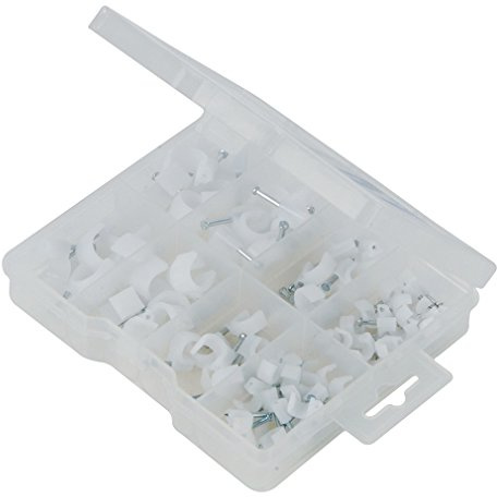 Silverline 277862 Kabelschellen-Sortiment 86-tlg.