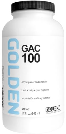 Golden Acrylic Mediums and Varnishes GAC 100 Universal Acrylic Polymer 946ml