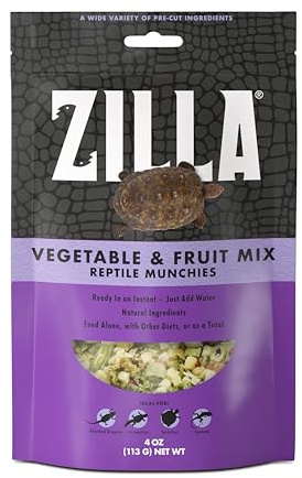 Zilla Reptile Munchies Vegetable and Fruit Mix 4 oz.