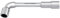 Kraftwerk 2598-13 Clé à pipe débouchée 6 x 12 13 mm