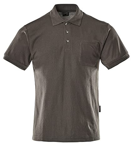 Mascot 00783-260-18-S Size Small Borneo Polo Shirt - Dark Anthracite