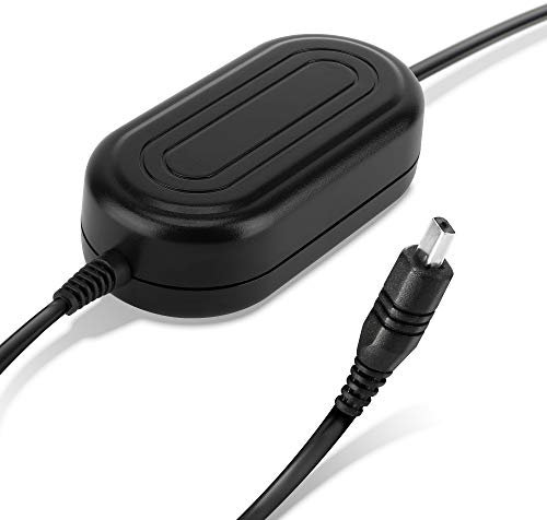 subtel Alimentation Appareil Photo AA-E6A AA-E7 AA-E8 AA-E9 Compatible avec Chargeur, Câble de Charge 3m Charge Timelapse