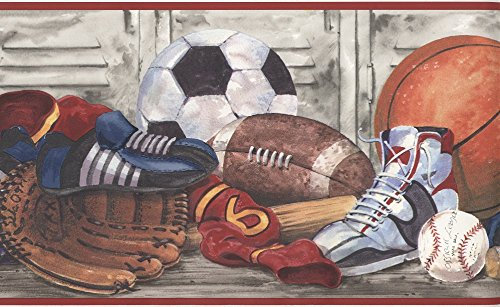 Sports - SB10171B - Wallpaper Border